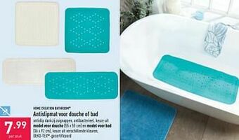 Antislipmat voor douche of bad