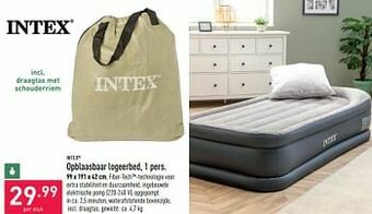 ALDI Opblaasbaar logeerbed aanbieding