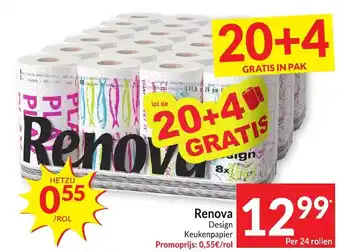 Intermarché Renova Design Keukenpapier aanbieding