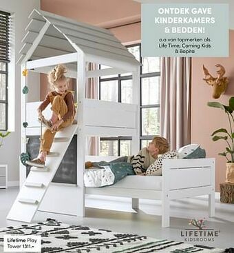 Baby & Tiener Lifetime play tower aanbieding