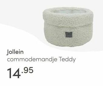 Baby & Tiener Jollein commodemandje teddy aanbieding