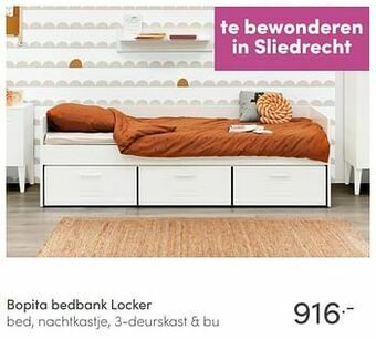 Bopita bedbank locker