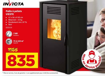 Invicta Poele a Pellets Vieste