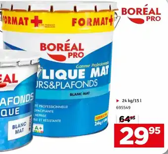 Mr Bricolage Boreal Peinture Acrylique Murs et Plafonds 15L aanbieding