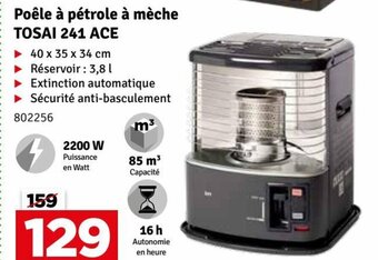 Poele a Petrole a Meche Tosai 241 Ace