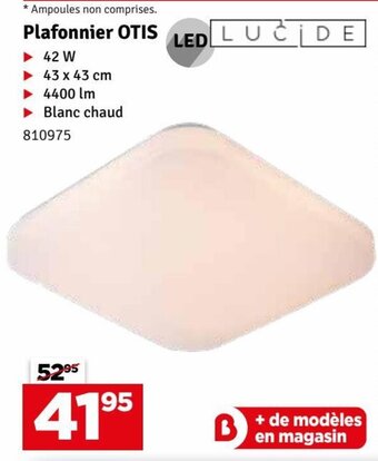 Mr Bricolage Plafonnier Otis aanbieding