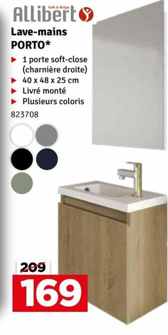 Mr Bricolage Allibert Lave-Mains Porto aanbieding