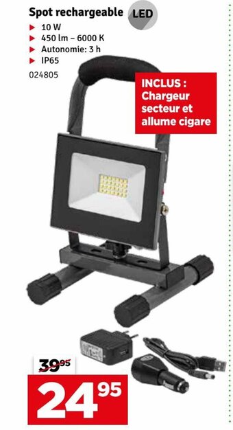 Spot Rechargeable 10W