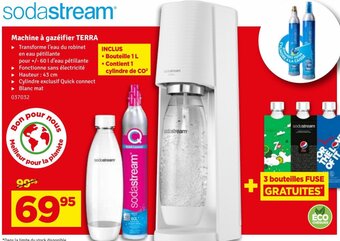 Sodastream Machine a Gazeifier Terra