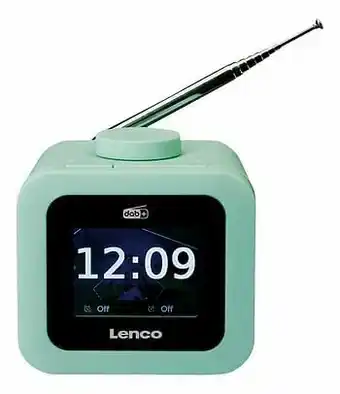 Lenco wekkerradio CR-620 DAB+/FM groen