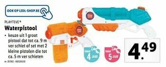 Lidl Waterpistool aanbieding