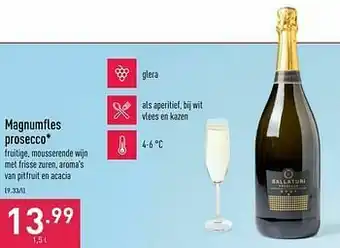 ALDI Magnumfles prosecco aanbieding