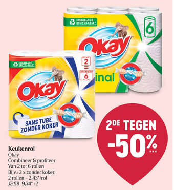 Delhaize Keukenrol aanbieding