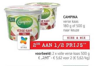 Campina verse kaas