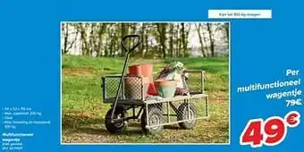 Multifunctioneel wagentje