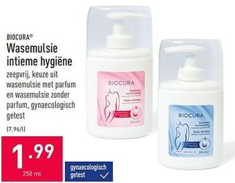ALDI Wasemulsie intieme hygiëne 250ml aanbieding