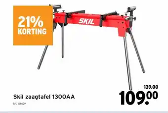 GAMMA Skil zaagtafel 1300AA aanbieding