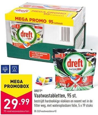 ALDI Vaatwastabletten aanbieding