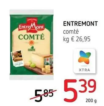 Spar Colruyt Entremont comté 200g aanbieding