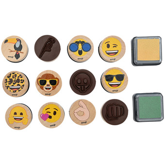 Action Emoji stempelset aanbieding
