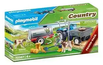 Dreamland PLAYMOBIL Country 70367 Landbouwer met maaimachine aanbieding