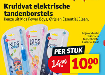 Kruidvat Kruidvat elektrische tandenborstels aanbieding