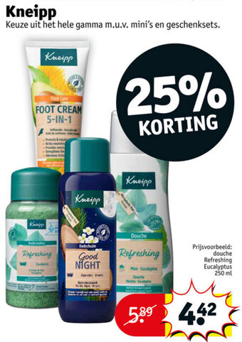 Kruidvat Kneipp aanbieding