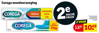 Kruidvat Corega mondverzorging aanbieding