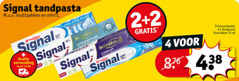 Kruidvat Signal tandpasta aanbieding