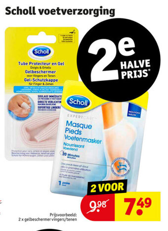 Kruidvat Scholl voetverzorging aanbieding