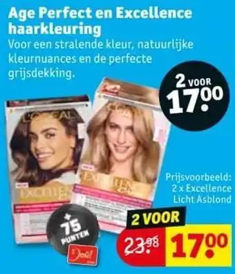 Kruidvat Excellence licht asblond aanbieding