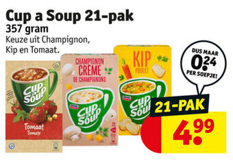 Kruidvat Cup a soup 21-pak aanbieding