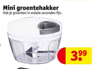 Kruidvat Mini groentehakker aanbieding