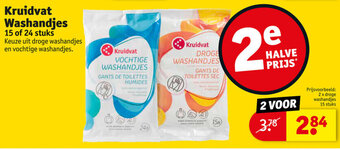 Kruidvat Kruidvat washandjes aanbieding