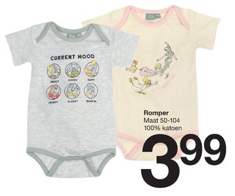 Zeeman Romper aanbieding