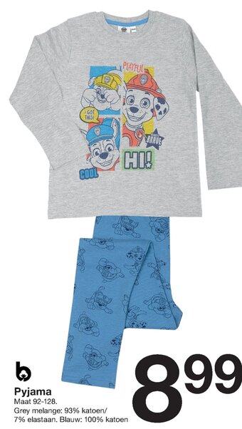 Zeeman Pyjama aanbieding