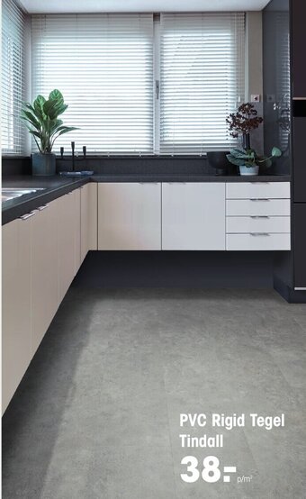 Kwantum PVC rigid tegel tindall aanbieding