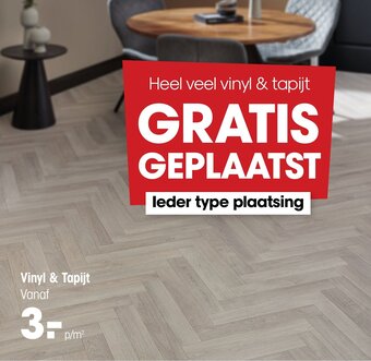 Kwantum Vinyl & tapijt aanbieding