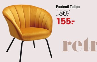 Kwantum Fauteuil tulipa aanbieding
