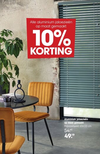 Kwantum Aluminium jaloezieen op maat gemaakt aanbieding