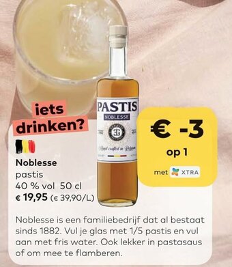 Bio Planet Noblesse pastis aanbieding