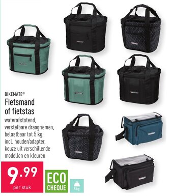 ALDI Fietsmand of fietstas aanbieding