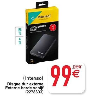 Disque dur externe externe harde schijf
