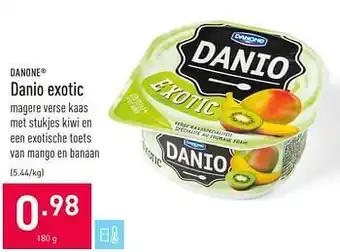 ALDI Danio exotic 180g aanbieding