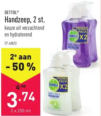 ALDI Handzeep, 2st. 250ml aanbieding