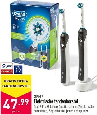 ALDI Elektrische tandenborstel aanbieding
