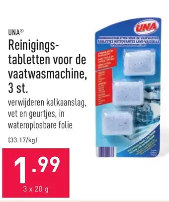 Reinigings- tabletten voor de vaatwasmachine 3 st. 20g