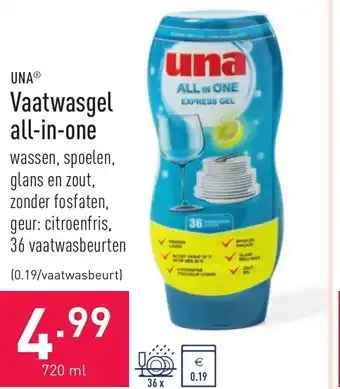 Vaatwasgel all-in-one 720ml