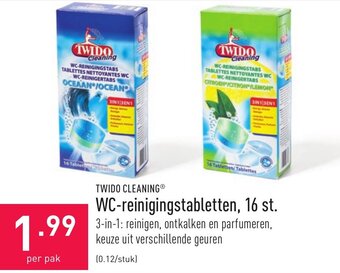 Wc-reinigingstabletten, 16 st.