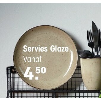 Kwantum Servies Glaze aanbieding